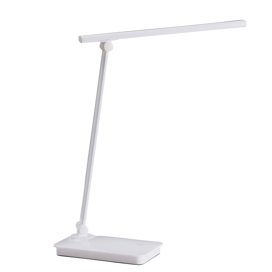 ONLI - Lámpara de mesa LED táctil regulable con USB portem DESKI LED/7W/230V 4000K blanco