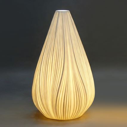 ONLI - Lámpara de mesa NUVIA 1xE14/6W/230V 32 cm blanca