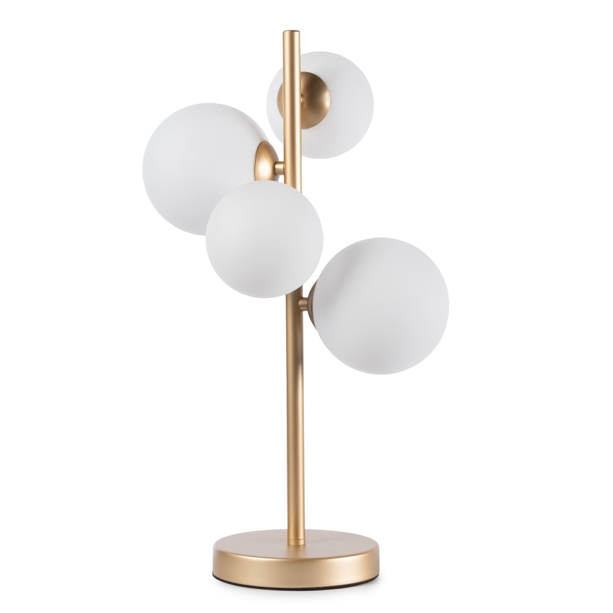 ONLI - Lámpara de mesa PALOMA 4xG9/10W/230V 48 cm dorado