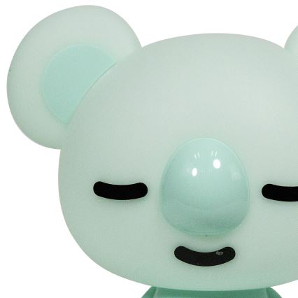 ONLI - Lámpara nocturna infantil LED regulable PUPPIES LED/3W/230V 20 cm koala/verde