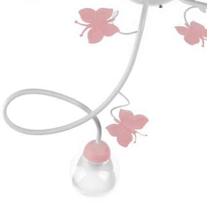ONLI - Lámpara de techo infantil BUTTERFLY 3xE14/6W/230V