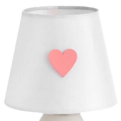 ONLI - Lámpara infantil TITTA 1xE14/6W/230V 20 cm blanca