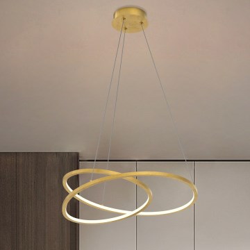 ONLI - Lámpara LED colgante LIBERTY LED/30W/230V 4000K dorado