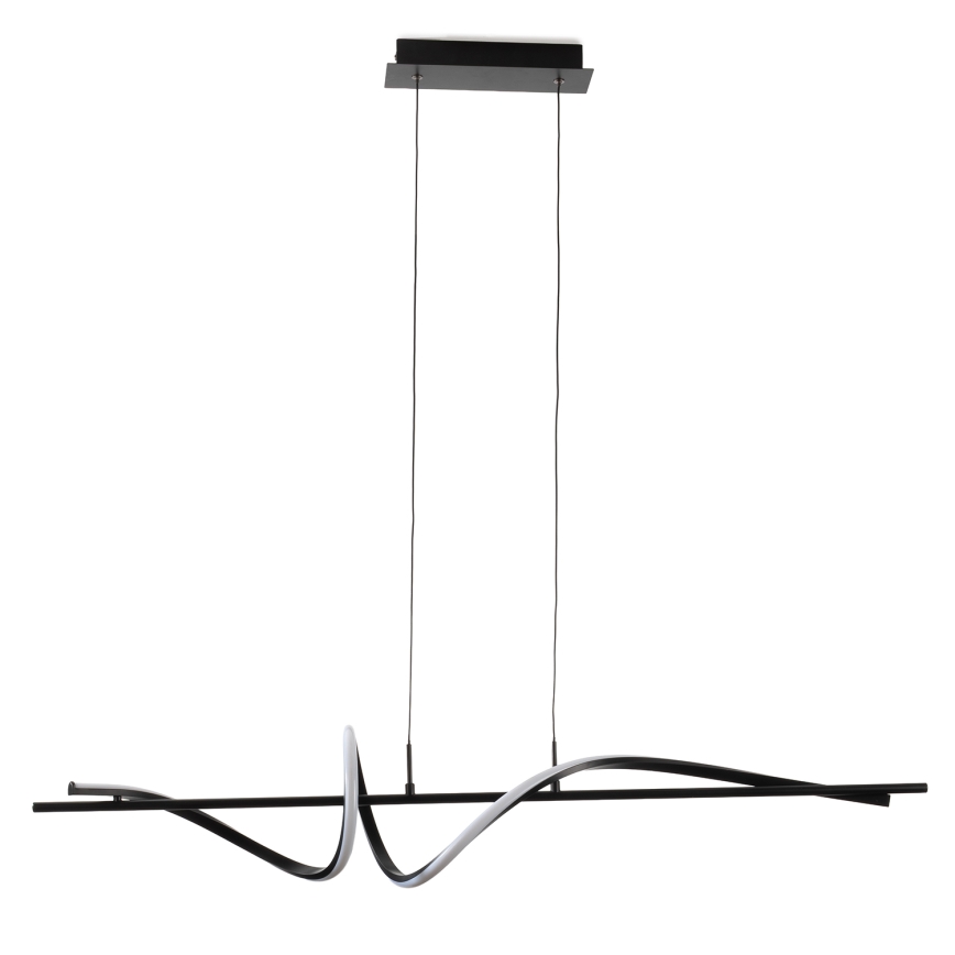 ONLI - Lámpara LED colgante TWIST LED/30W/230V 4000K negro