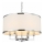 Open Design OR80216 - Lámpara colgante con cadena CASA 6xE14/15W/230V crema/cromo brillante