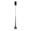 Open Design OR80247 - Lámpara colgante LED en cable CAPPI LED/5W/230V negra