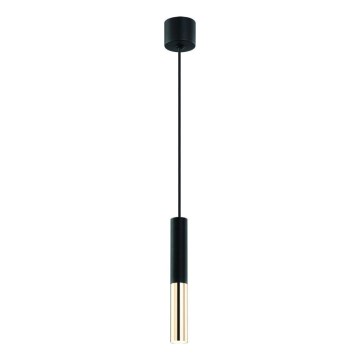 Open Design OR80810 - Lámpara colgante SLIMI 1xG9/3,5W/230V negra/dorada