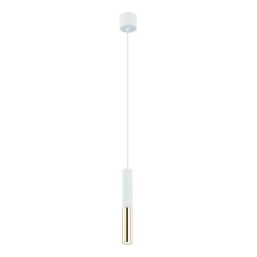 Open Design OR80841 - Lámpara colgante con cable SLIMI 1xG9/3,5W/230V blanco/dorado