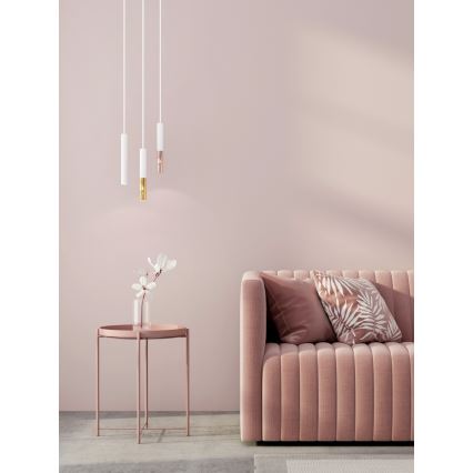 Open Design OR80841 - Lámpara colgante con cable SLIMI 1xG9/3,5W/230V blanco/dorado