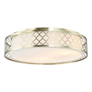 Open Design OR81015 - Lámpara de techo CAVALLI 3xE27/15W/230V Ø 52 cm latón