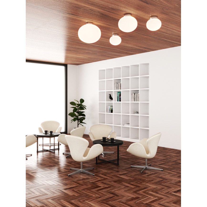 Open Design OR81145 - Lámpara de techo PALLA 1xE14/8W/230V Ø 24 cm, cromo brillante