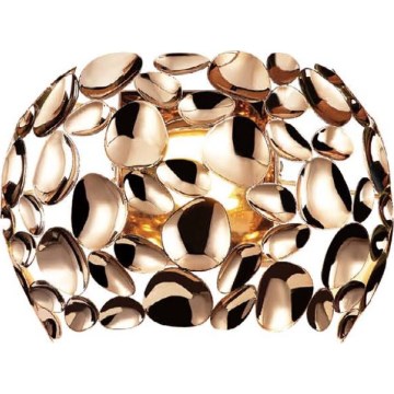 Open Design OR81480 - Aplique de pared CARERA 1xG9/7W/230V oro rosa