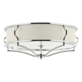 Open Design OR84429 - Lámpara de techo STESSO 6xE27/12W/230V Ø 85 cm cromo brillante/blanco