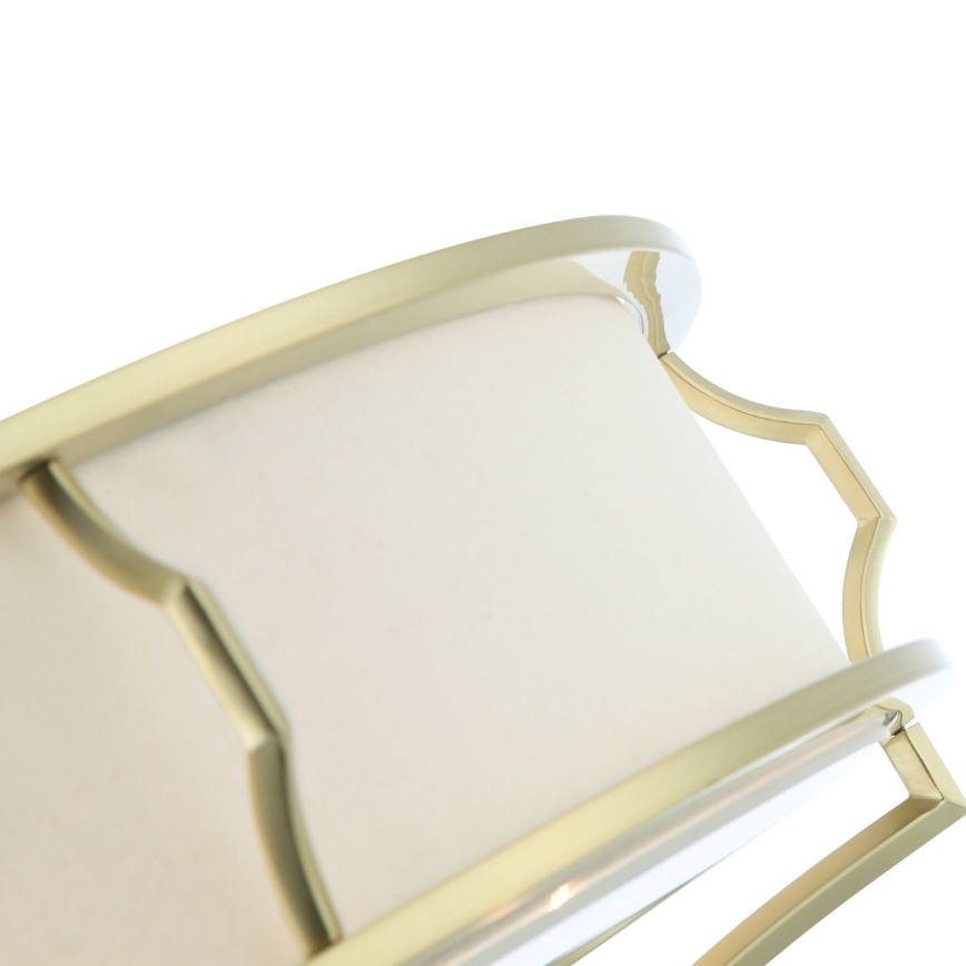 Open Design OR84436 - Lámpara de techo STESSO 4xE27/12W/230V Ø 65 cm latón/blanco