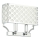 Open Design OR84597 - Aplique de pared VERNO 2xE14/12W/230V cromado brillante