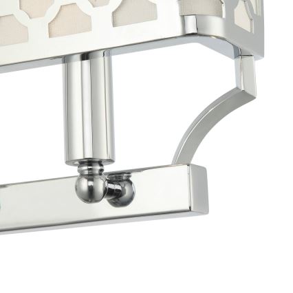 Open Design OR84597 - Aplique de pared VERNO 2xE14/12W/230V cromado brillante