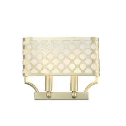 Open Design OR84603 - Aplique de pared VERNO 2xE14/12W/230V latón