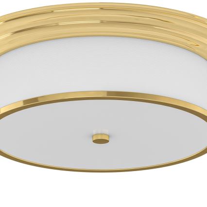 Open Design OR84900 - Lámpara de techo FAMBURO 4xE14/12W/230V Ø 38 cm dorada