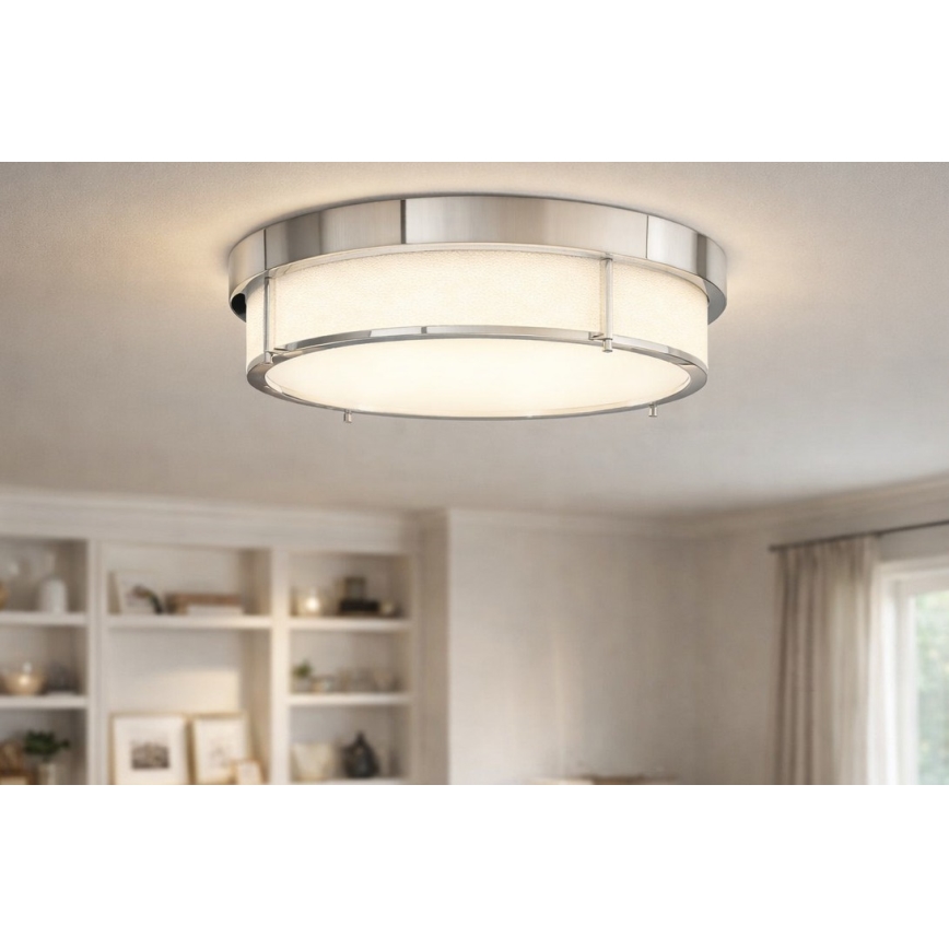 Open Design OR84924 - Lámpara de techo ROMI 4xE14/12W/230V Ø 50 cm cromo brillante