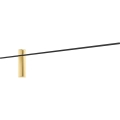 Open Design OR85075 - Aplique de pared LED BENE LED/10,5W/230V 100 cm dorado