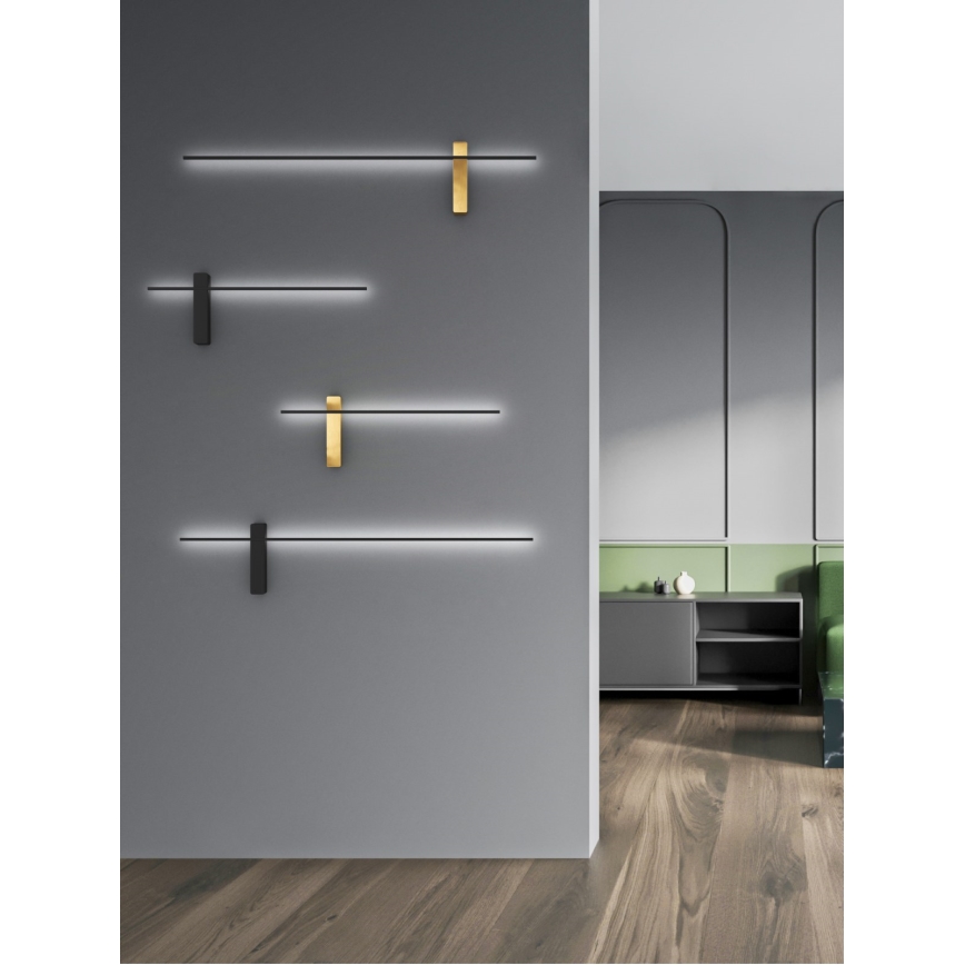 Open Design OR85082 - Aplique de pared LED BENE LED/7W/230V 62 cm dorado
