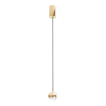 Open Design OR85099 - Lámpara colgante LED suspendida en cable BOLICINA LED/5W/230V dorada