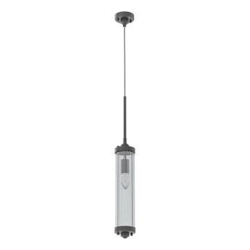 Open Design OR85310 - Lámpara colgante suspendida por cable FIATTO 1xE14/12W/230V, negra
