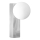 Open Design OR85525 - Aplique de pared para baño BOLETTA 1xG9/8W/230V IP44 cromo brillante