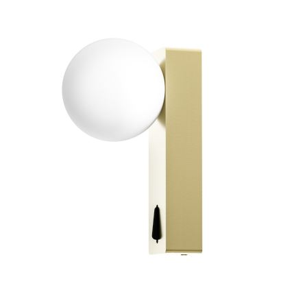 Open Design OR85563 - Aplique de pared BOLETTA 1xG9/8W/230V latón