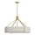 Open Design OR85662 - Lámpara colgante con varilla DORETTO 6xE27/15W/230V Ø 70 cm dorado/blanco