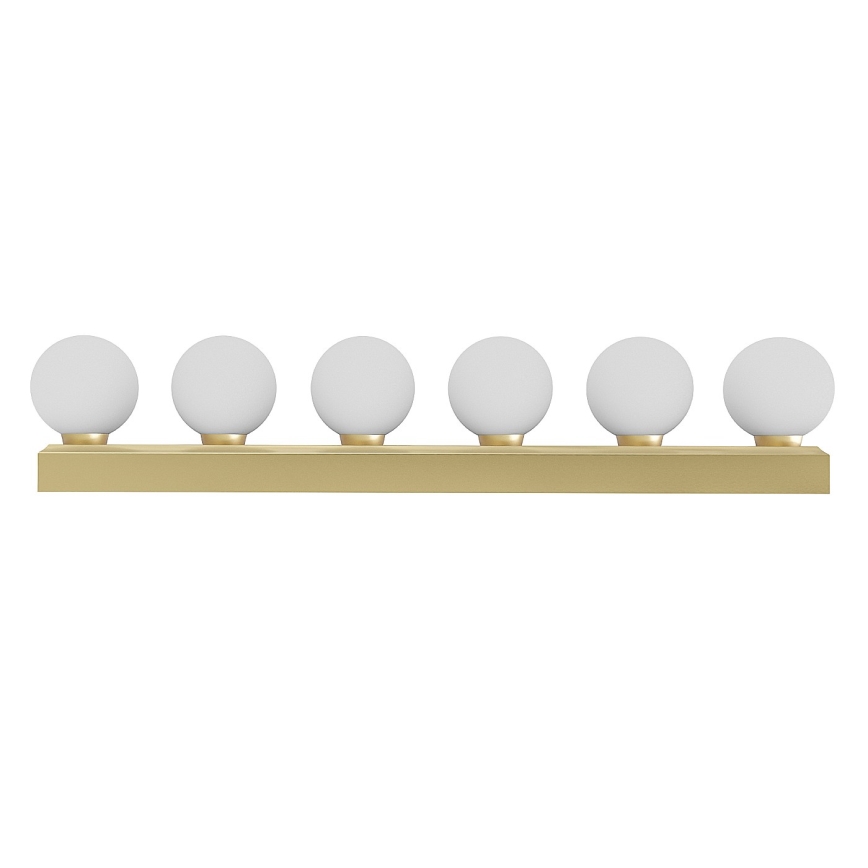 Open Design OR85686 - Aplique de pared MERINO para baño 6xG9/8W/230V 61 cm IP44 latón