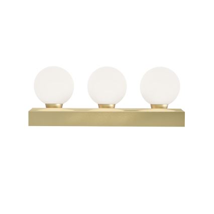 Open Design OR85716 - Aplique de pared para baño MERINO 3xG9/8W/230V 30 cm IP44 latón