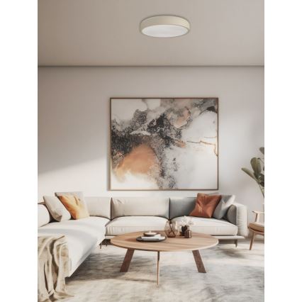 Open Design OR85938 - Plafón LED CEDRONE LED/14W/230V 3000/4500/6500K Ø 22 cm beige