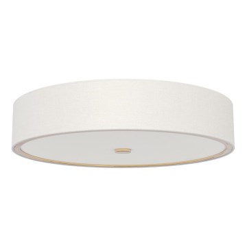 Open Design OR86003 - Lámpara de techo ZALINDRO 4xE27/15W/230V diámetro 54,5 cm blanco/dorado