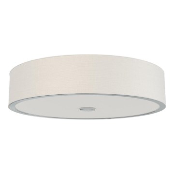 Open Design OR86010 - Lámpara de techo ZALINDRO 4xE27/15W/230V Ø 54,5 cm blanco/cromo brillante