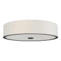 Open Design OR86027 - Lámpara de techo ZALINDRO 6xE27/15W/230V diámetro 74,5 cm blanco/negro