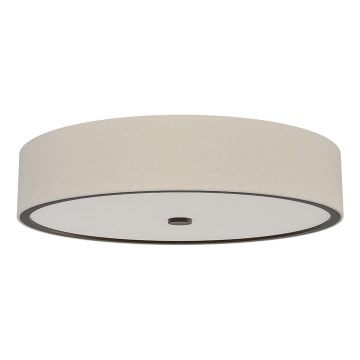 Open Design OR86041 - Lámpara de techo ZALINDRO 6xE27/15W/230V Ø 74,5 cm beige/marrón