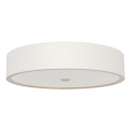 Open Design OR86058 - Lámpara de techo ZALINDRO 6xE27/15W/230V Ø 74,5 cm blanca/dorada