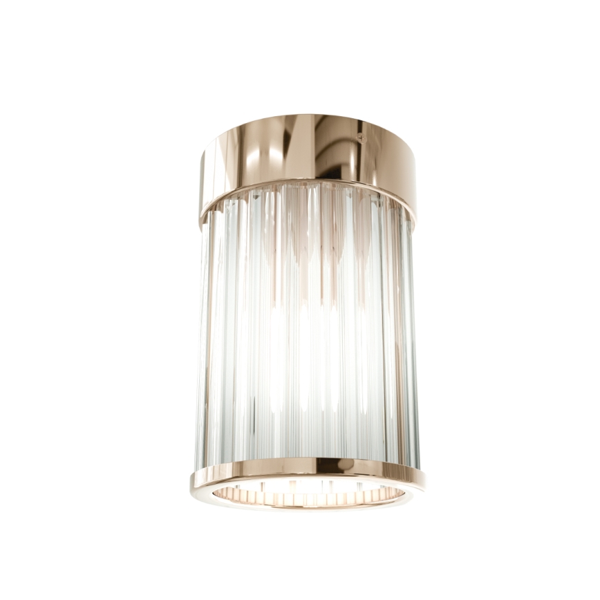 Open Design OR86089 - Foco FIATTO 1xG9/8W/230V oro rosa