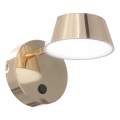 Open Design OR86539 - Aplique de pared LED TIMO LED/6W/230V 3000/4500/6500K latón