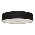 Open Design OR86553 - Lámpara de techo ZALINDRO 6xE27/15W/230V Ø 74,5 cm negro/dorado
