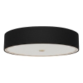 Open Design OR86621 - Lámpara de techo ZALINDRO 4xE27/15W/230V diámetro 54,5 cm negro/dorado