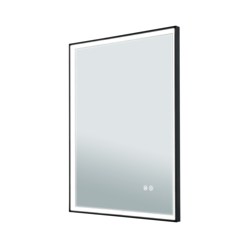 Espejo de pared para baño con calefacción y retroiluminación LED FRAME 48W/230V 3000/4000/6000K 60x45 cm IP44