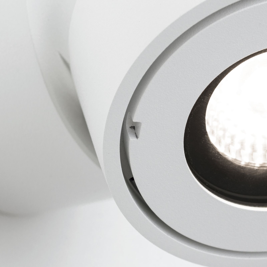 Foco empotrable LED regulable para baño HARVEY LED/15W/230V IP65 blanco
