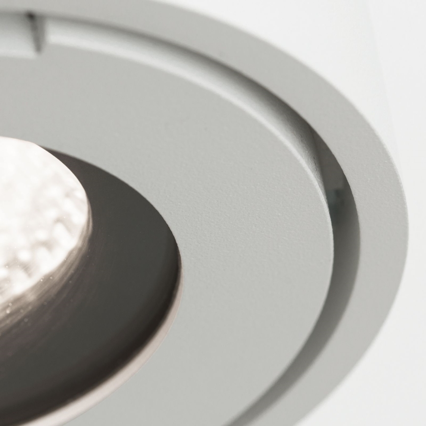 Foco empotrable LED regulable para baño HARVEY LED/15W/230V IP65 blanco
