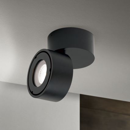 Foco empotrable LED regulable para baño HARVEY LED/15W/230V IP65 negro