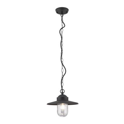 Lámpara colgante para exterior EDWARD 1xE27/60W/230V IP44 antracita