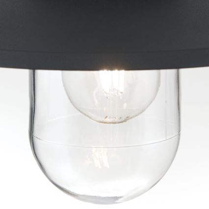 Lámpara colgante para exterior EDWARD 1xE27/60W/230V IP44 antracita