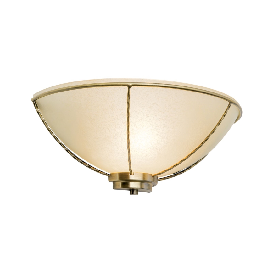 Aplique de pared MAURO 1xE27/60W/230V bronce