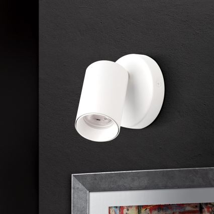 Aplique de pared tipo foco SEAN 1xGU10/13W/230V blanco